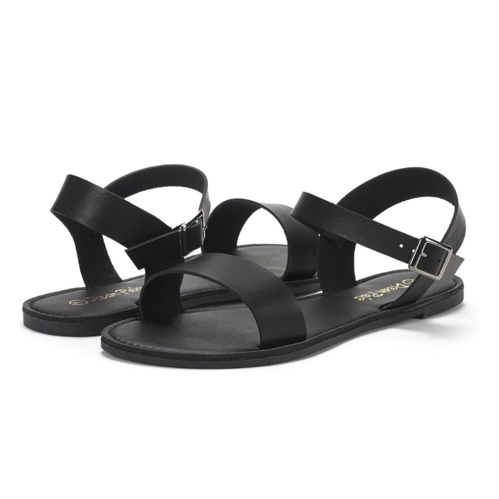 Ankle Strap Flat Sandals